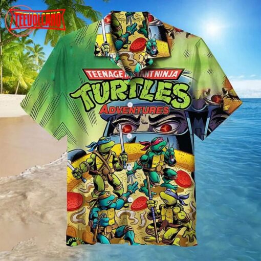 Teenage Mutant Ninja Turtles Adventures Hawaiian Shirt