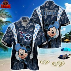 Tennessee Titans Mickey Mouse Hawaiian Shirt