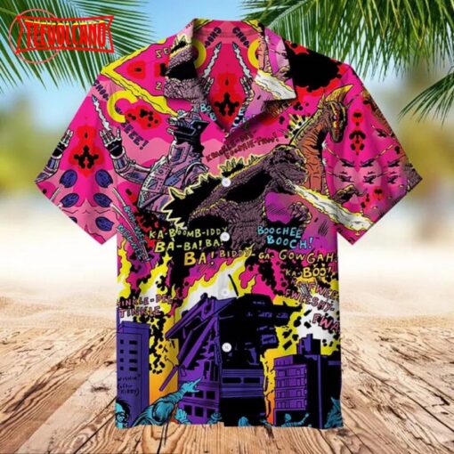 Terror of Mecha Godzilla Hawaiian Shirt