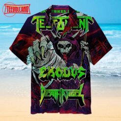 Testament Exodus Death Angel Hawaiian Shirt