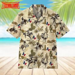 Texas Rodeo Aloha Hawaiian Shirt