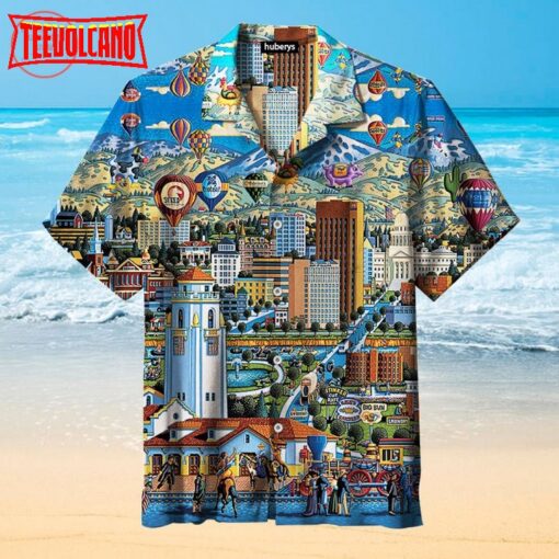 The City of Trees Boise Hawaiian Shirt