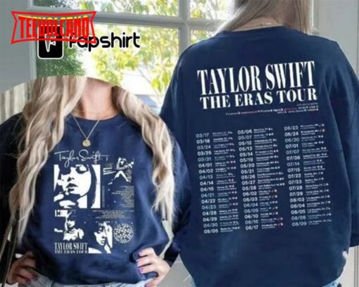 The Eras Tour Taylor Swift Double Sides Sweatshirt