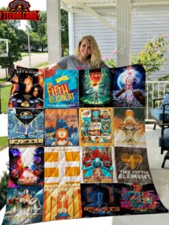 The Fifth Element 3D Quilt Blanket