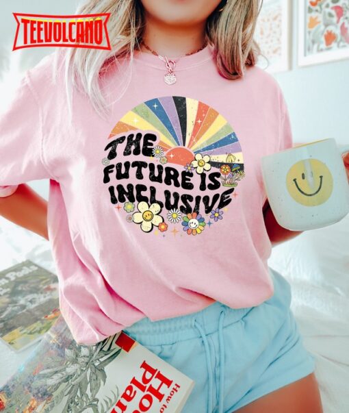 The Future Is Inclusive Retro Pride T-Shirt