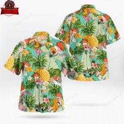 The Muppet Beaker Pineapple Tropical Hawaiian Shirt