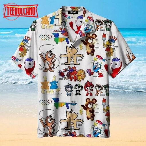 The Olympic mascot Hawaiian Shirt