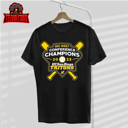 UC San Diego Tritons 2023 Big West Baseball Champions Unisex T-Shirt