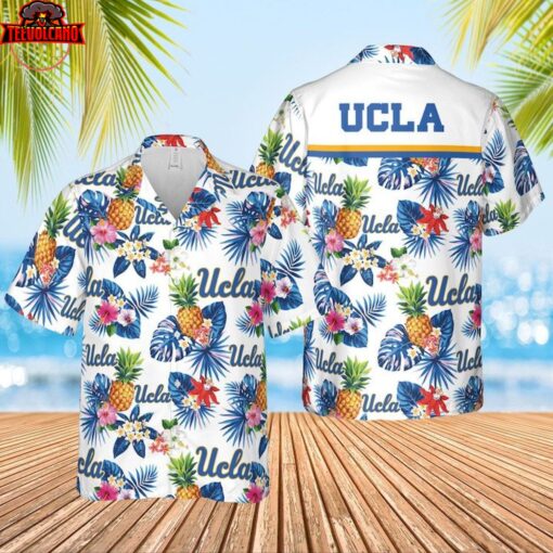 UCLA Bruins Basketball Hawaiian Shirt and Shorts