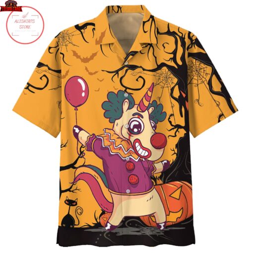 Unicorn Halloween Hawaiian Shirt