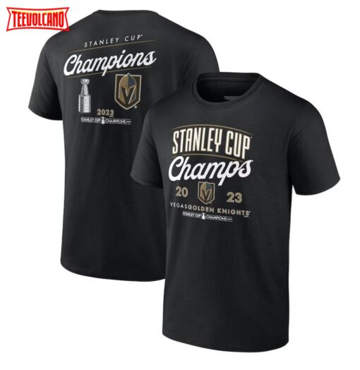 Vegas Golden Knights 2023 Stanley Cup Champions Logo T-Shirt
