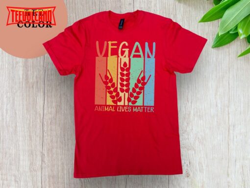 Vegetarian Animal Live Matter T-Shirt