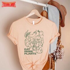 Vegetarian Shirt, Vegetarian Eat More Plants Shirt