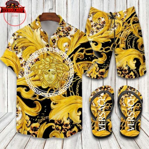 Versace Medusa 2022 Combo Hawaii Shirt Shorts