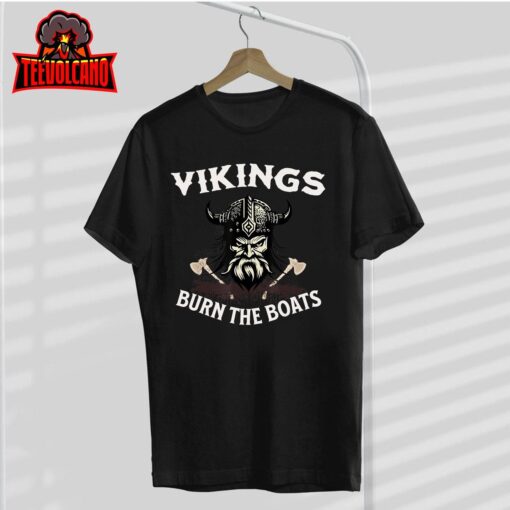 Vikings High School College Sports Motivation T-Shirt