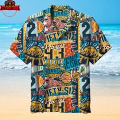 Vintage american college sport Hawaiian Shirt