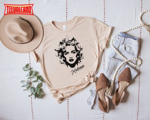 Vintage Retro Madonna Pop T shirt