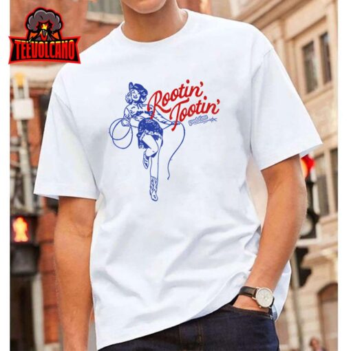 Vintage Rootin Tootin Good Time Western Cowgirl Girl Women Premium T-Shirt