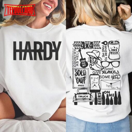 Wallen Hardy Concert Tour Double Sided Shirt