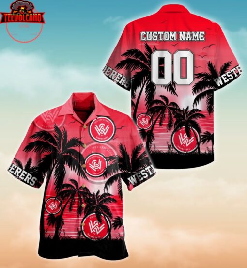 Western Sydney Wanderers FC Customized Hawaiian Shirt