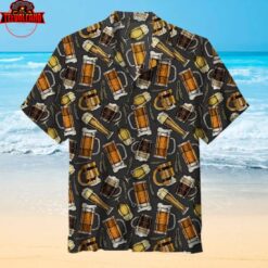 Wheat beer pattern Hawaiian Shirt