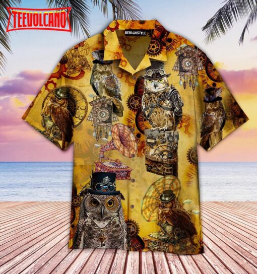 Wisdom Owls Hawaiian Shirt