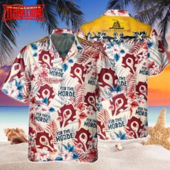 World of Warcraft Horde Hawaiian Shirt