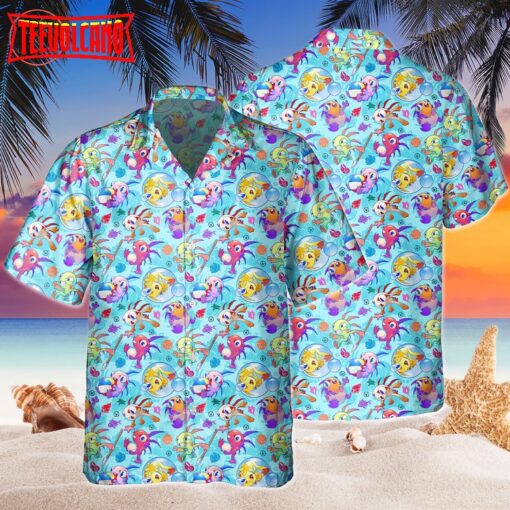 World of Warcraft Murloc Hawaiian Shirts