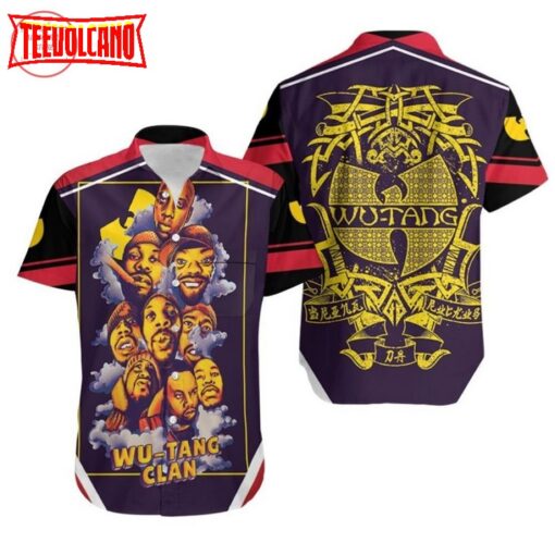 Wutang Clan Smoke Legend Hawaiian Shirts