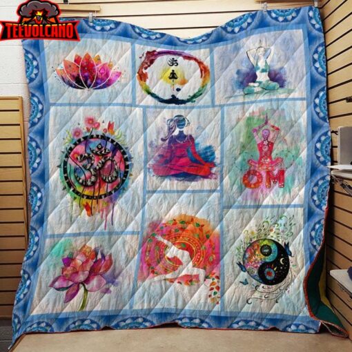 Yoga Customize Quilt Blanket