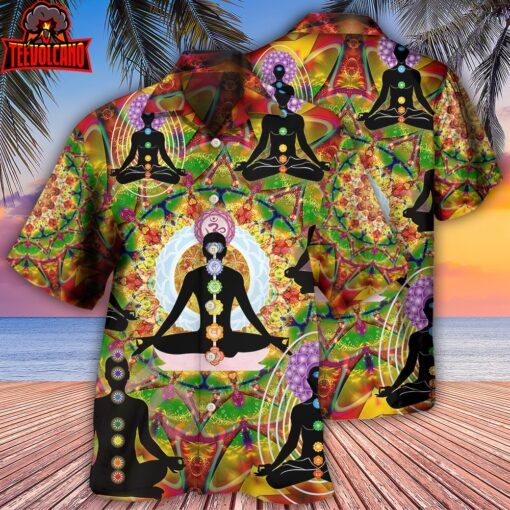 Yoga In A Wonderful Life Hawaiian Shirt