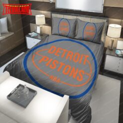 1975-1979 Logo Detroit Pistons NBA 220 Bedding Sets