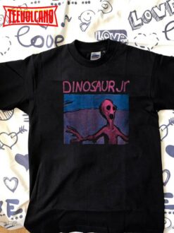 1993 T Shirt Dinosaur Jr Tour Black Tshirt