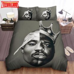 2pac Cigarette And Rose Bed Sheets Duvet Cover Bedding Sets