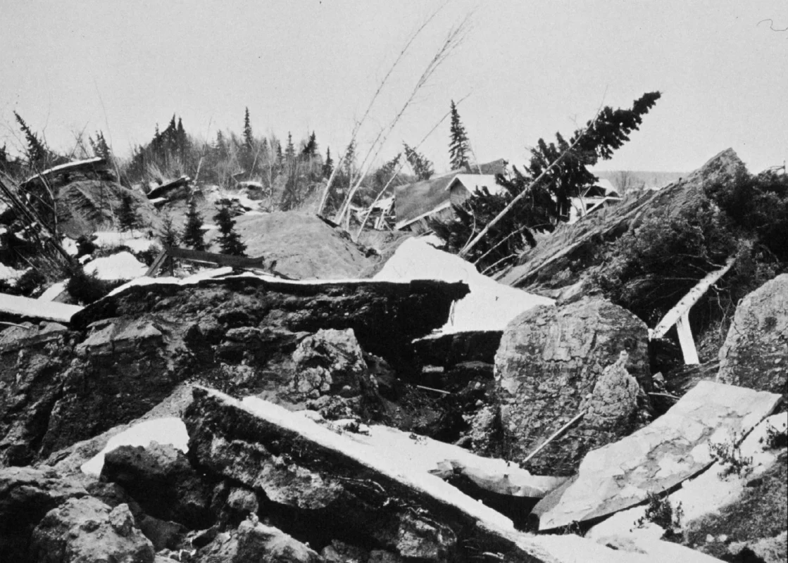 Anchorage earthquake Alaska 1964