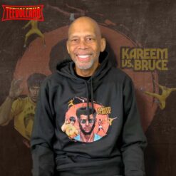 Kareem vs. Bruce Circle Hoodie (Black)