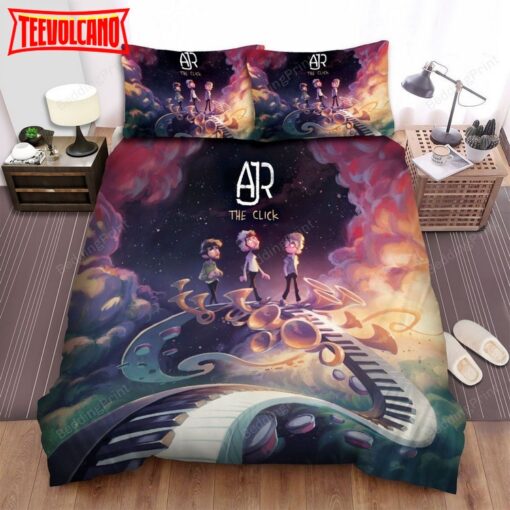 Ajr Band The Click Album Cover Bed Sheets Duvet Cover