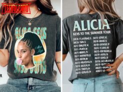 Alicia Keys To The Summer Tour 2023 Double Side Shirt