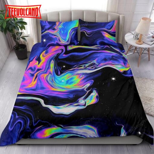 Amazing Galaxy Psychedelic Art Bed Sheets Duvet Cover Bedding Sets