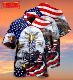 America Proud Happy Day Hawaiian Shirt