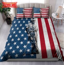 American Flag Golf Lover 3d Printed Bedding Set Duvet Cover