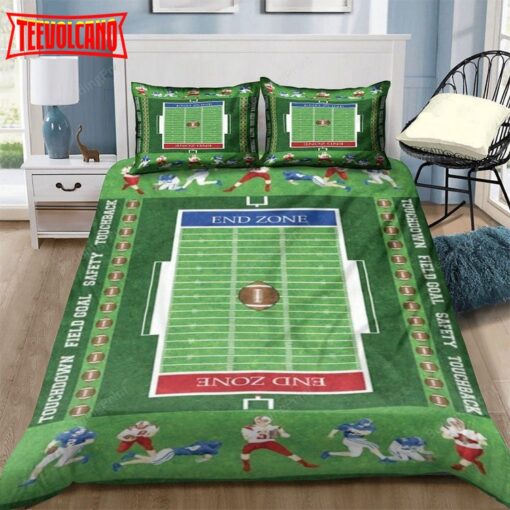 American Football Field Bedding Set