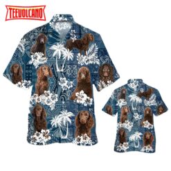 American Water Spaniel Dog Aloha Hawaiian Shirt