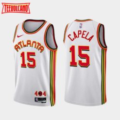 Atlanta Hawks Clint Capela 2022-23 Association Edition Jersey White