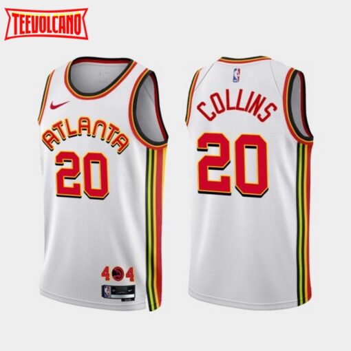 Atlanta Hawks John Collins 2022-23 Association Edition Jersey White