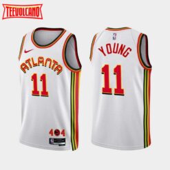 Atlanta Hawks Trae Young 2022-23 Association Edition Jersey White