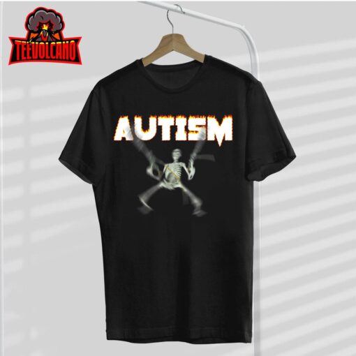 Autism Skeleton Meme T-Shirt