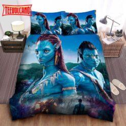 Avatar Neytiri And Jake Sully Digital Artwork Duvet Cover Bedding Sets