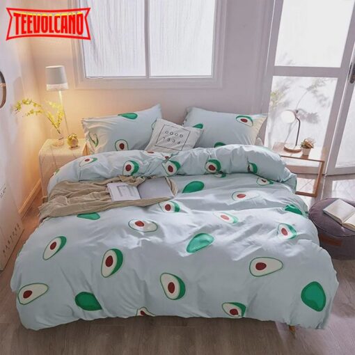 Avocado Pattern Duvet Cover Bedding Sets