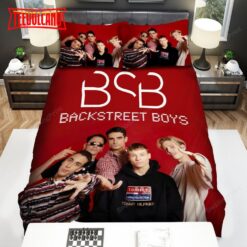 Backstreet Boys 90s Photoshoot Spread Duvet Cover Bedding Sets